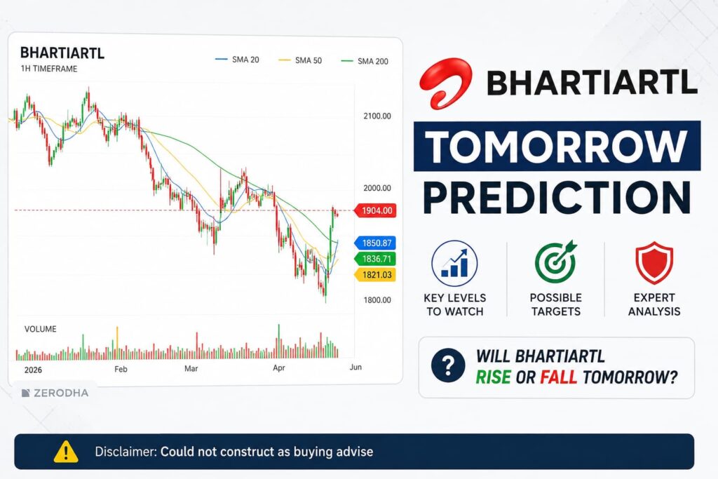 Bharti Airtel Target Tomorrow: Recovery Momentum Builds After Sharp Reversal