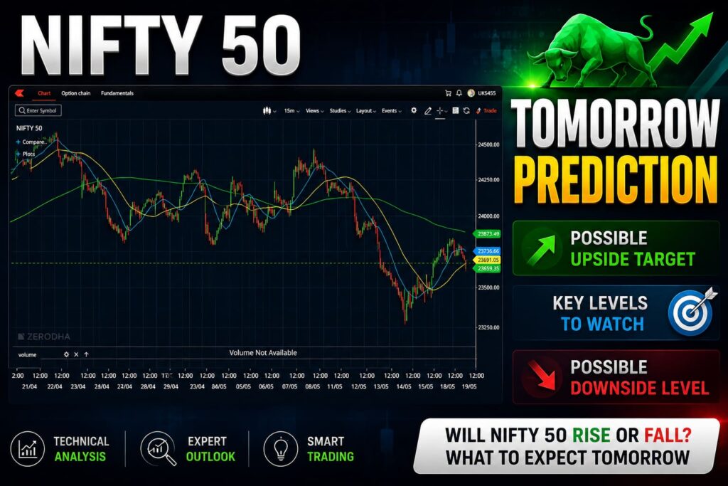 Nifty 50 Tomorrow Prediction: Will Nifty Face Fresh Selling Near Resistance Levels?